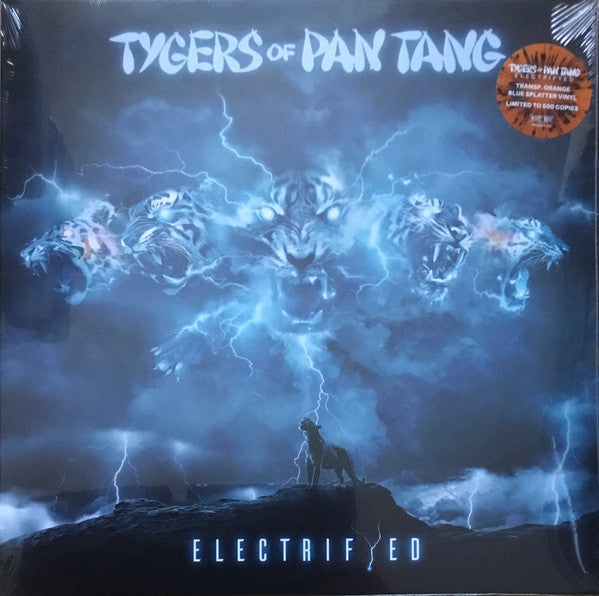 Tygers of Pan Tang – Electrifyed (Transparent Orange W/ Blue Splatter Vinyl) 🇺🇸