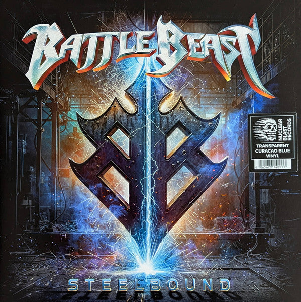 Battle Beast – Steelbound (Transparent Curacao Blue Vinyl) 🇺🇸