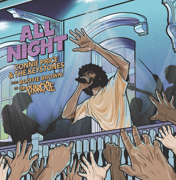 Connie & the Keystones Ft. Bootie Brown (the Pharcyde) Price – All Night B/W All Night (Professor Shorthair Extended Mix) (Purple 7INCH) 🇺🇸