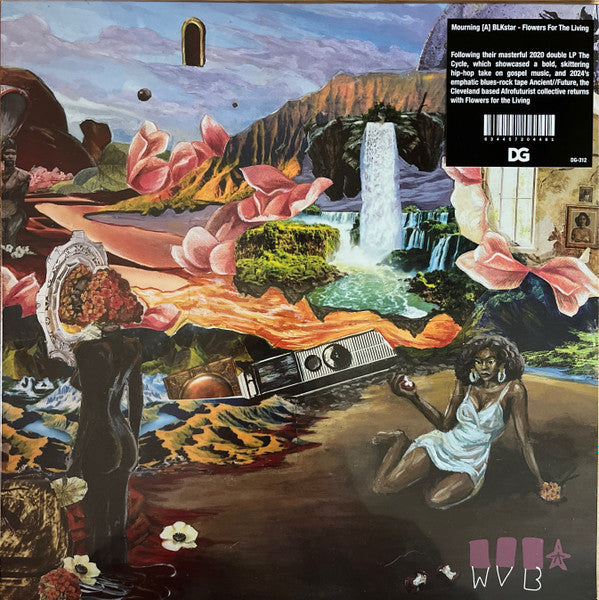 Mourning (a) Blkstar – Flowers for the Living (Galaxy Swirl Vinyl) 🇺🇸
