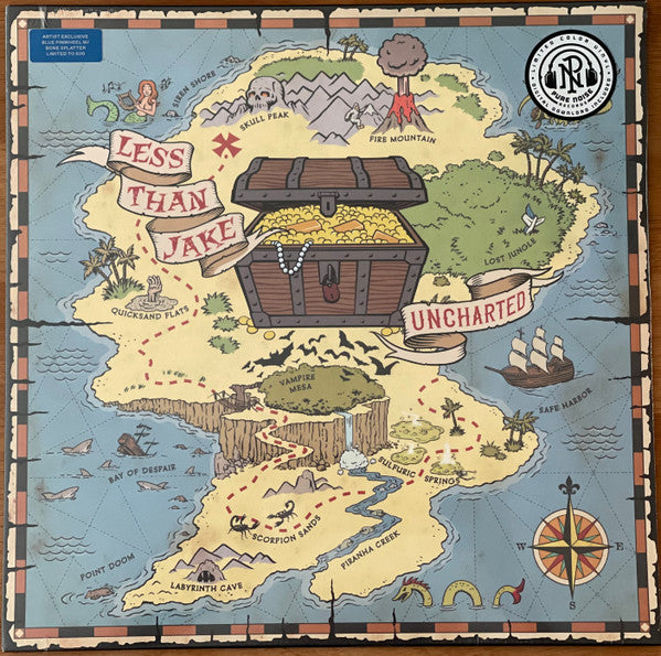 Less than Jake – Uncharted (Sapphire Marble Vinyl) 🇺🇸