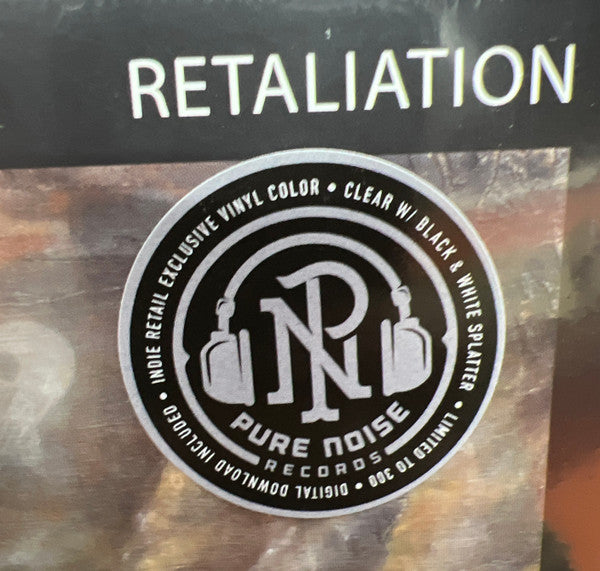 Chisel – Retaliation (Clear W/ Black & White Splatter Vinyl) (I) 🇺🇸