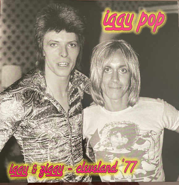 Iggy Pop – Iggy & Ziggy - Cleveland 77 (Silver/Pink Vinyl) 🇺🇸