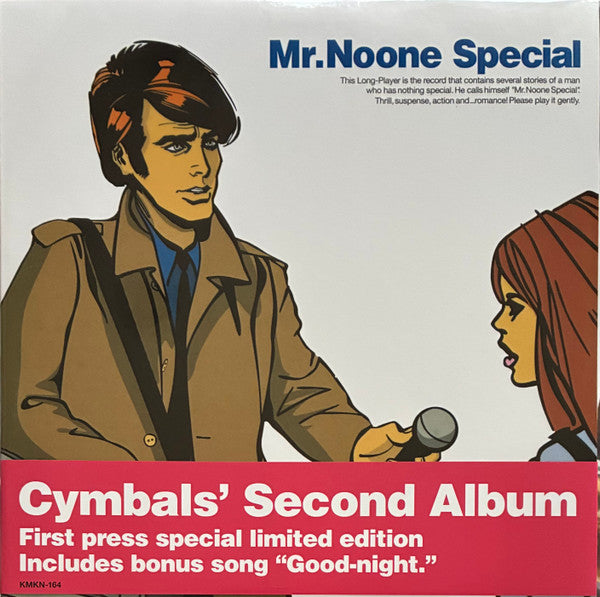 Cymbals – Mr.noone Special (Clear Sky Blue Vinyl) 🇺🇸