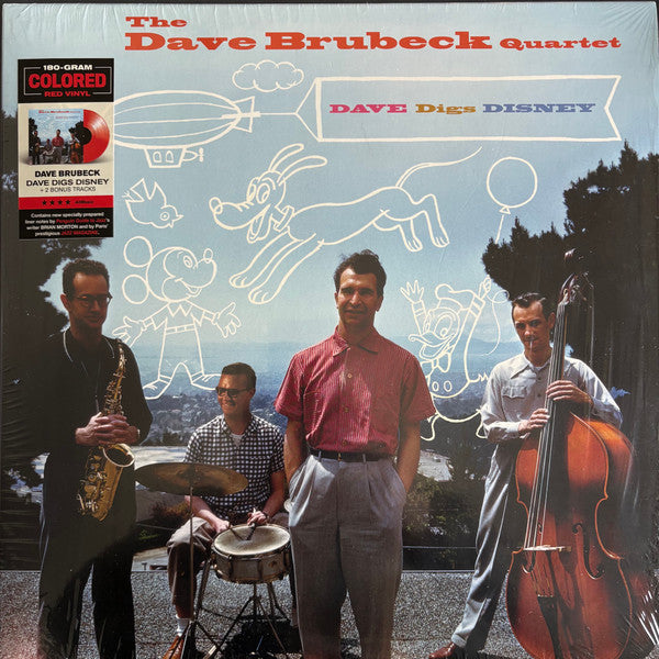 Dave Brubeck – Dave Digs Disney (Red Vinyl) 🇺🇸
