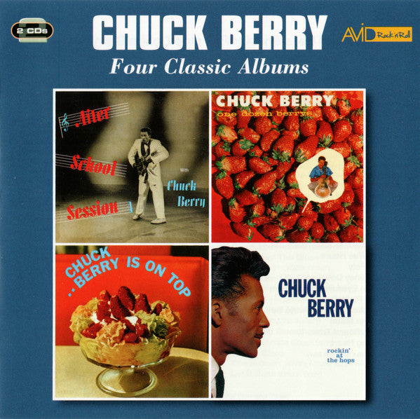 Chuck Berry – 4 Classic Albums (After School Session / One Dozen Berrys / Chuck Berry Is on Top / Rockin At) [CD Nuevo] 💿 🇺🇸