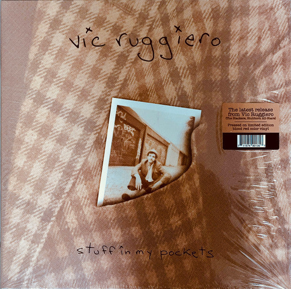 Vic Ruggiero – Stuff in My Pockets (Blood Red Vinyl) 🇺🇸