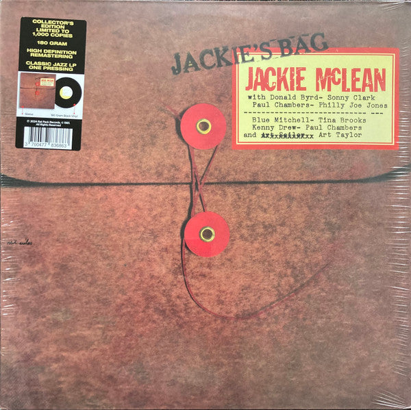Jackie McLean – Jackie's Bag (180GG) 🇺🇸