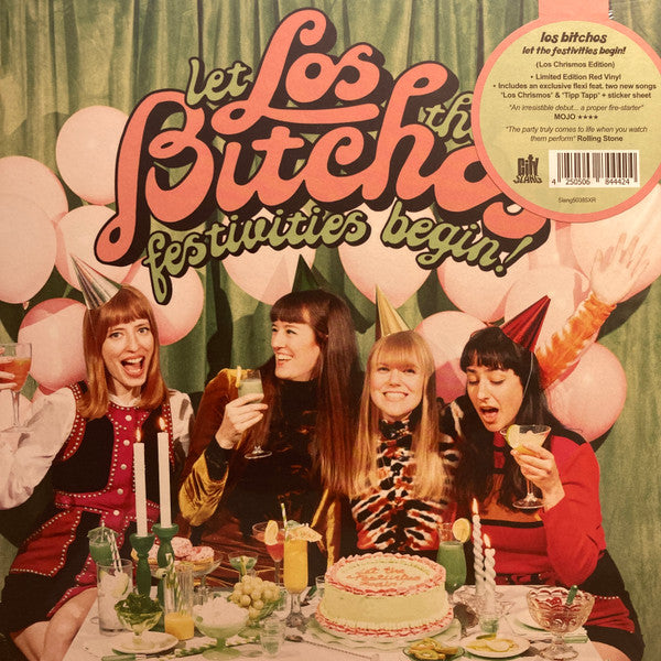 Los Bitchos – Let the Festivities Begin (Red Vinyl) (I) 🇺🇸