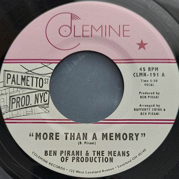 Ben Pirani – More than a Memory 🇺🇸