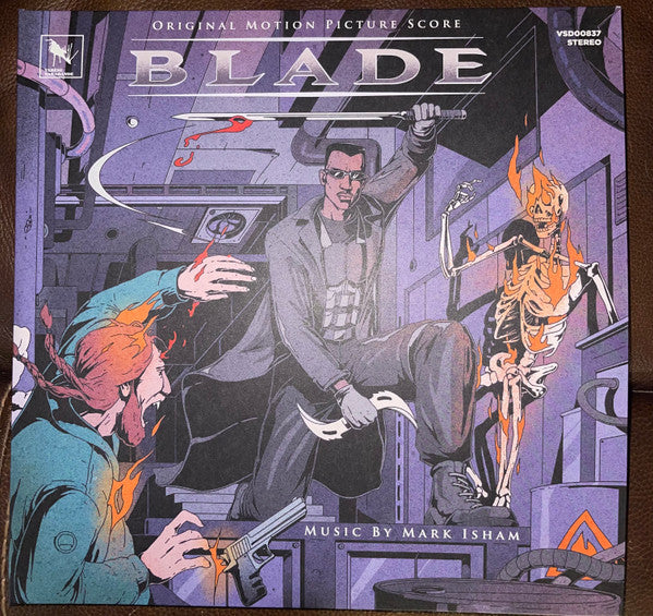 Mark Isham – Blade OST (Deluxe Edition/Blood Splatter Vinyl/Clear Vinyl/2LP) 🇺🇸