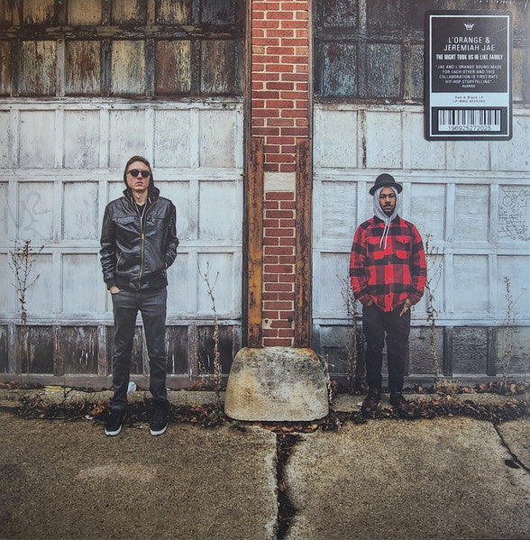L'orange & Jeremiah Jae – Night Took US in Like Family (Red & Black Vinyl) 🇺🇸