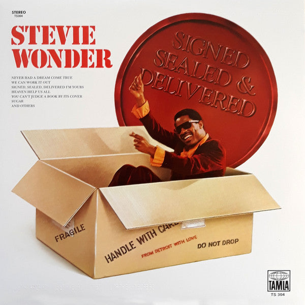 Stevie Wonder – Signed Sealed and Delivered (LP) 🇺🇸