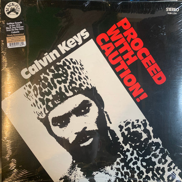 Calvin Keys – Proceed with Caution (Remastered/Orange & Black Streaks Vinyl) (I) 🇺🇸