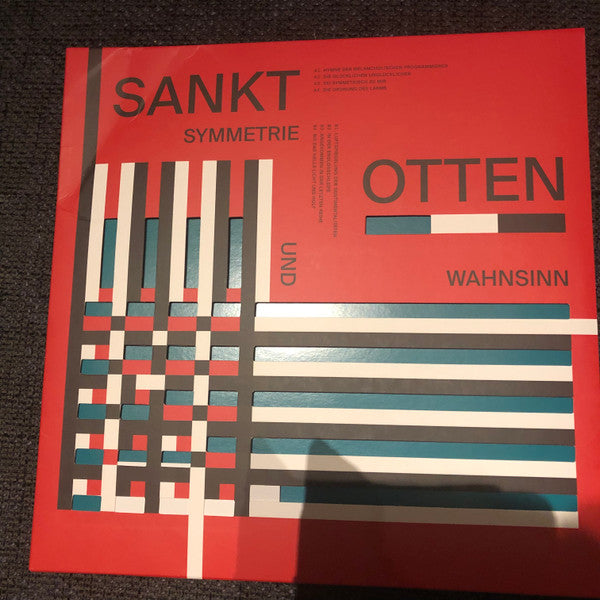 Sankt Otten – Symmetrie Und Wahnsinn (Clear Vinyl) (I) 🇺🇸
