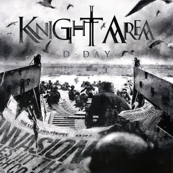 Knight Area – D-day (Solid Black & Whtie Mixed Colored Vinyl/Insert) 🇺🇸
