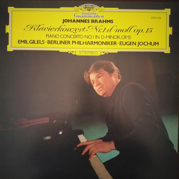 Gilels / Berlin Phil Orch / Jochum – Brahms: Piano Concerto No.1 in D Minor 🇺🇸