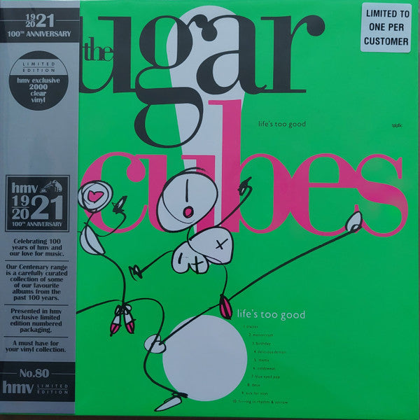Sugarcubes – Lifes Too Good (Clear Vinyl) 🇺🇸