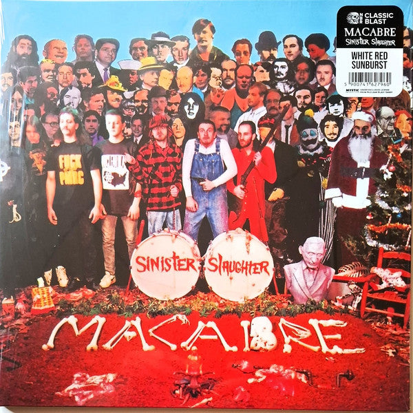 Macabre – Sinister Slaughter (Sunburst-white/Red Vinyl) 🇺🇸