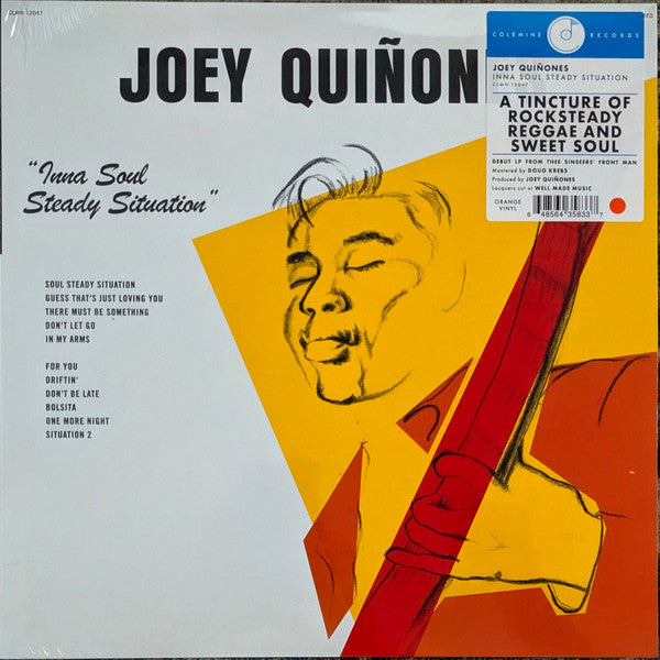 Joey Quinones – Inna Soul Steady Situation (Opaque Orange Vinyl) 🇺🇸