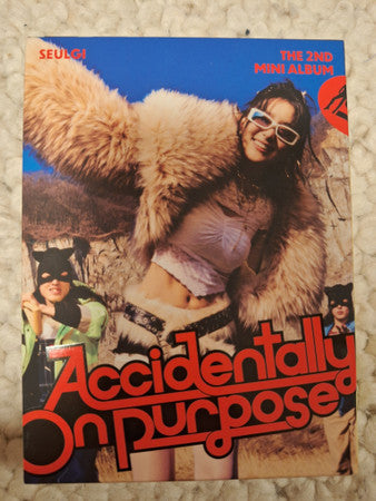 Seulgi – Accidentally on Purpose (2nd Mini Album/Mini Photo Book Ver.) [CD Nuevo] 💿 🇺🇸