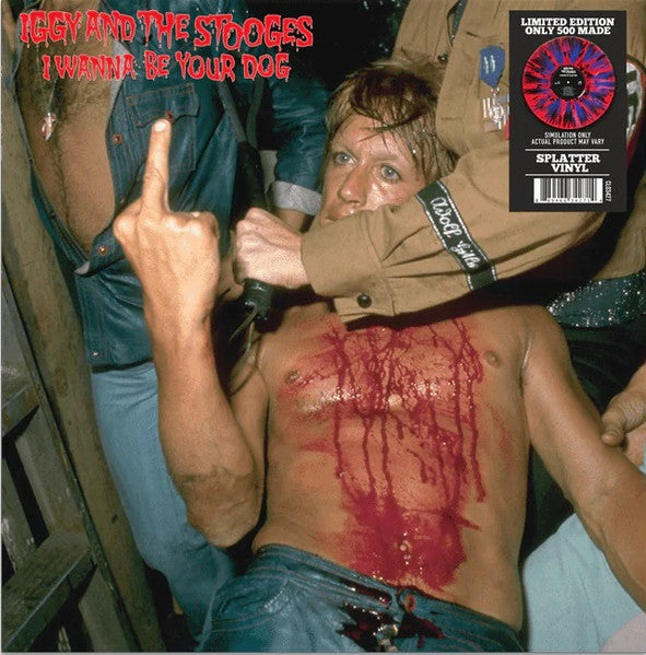 Iggy & Stooges – I Wanna Be Your Dog (Red/Blue/Black Splatter Vinyl) 🇺🇸