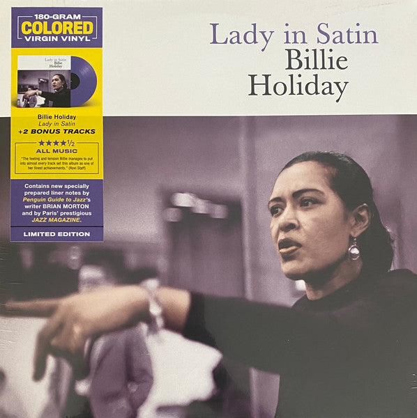 Billie Holiday – Lady in Satin (Transparent Purple Vinyl/180g) 🇺🇸