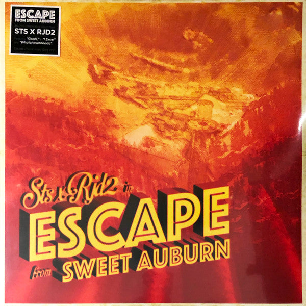 Sts X RJD2 – Escape from Sweet Auburn (Gold Vinyl) 🇺🇸