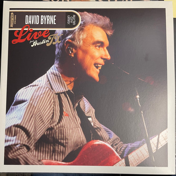 David Byrne – Live from Austin, Tx (Clear Splatter Vinyl/2LP) 🇺🇸