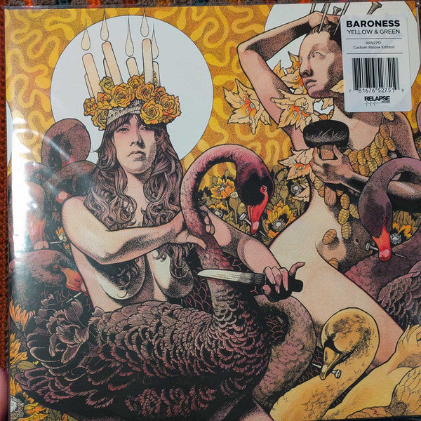 Baroness – Yellow & Green (Neon Yellow, Milky Clear & Black/Neon Green, Milky Clear & Black Ripple Vinyl/2Lp) 🇺🇸