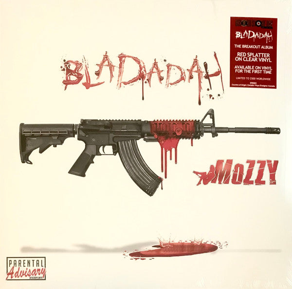 Mozzy – Bladadah (2LP/Clear Base W/ Red Splatter Vinyl) 🇺🇸
