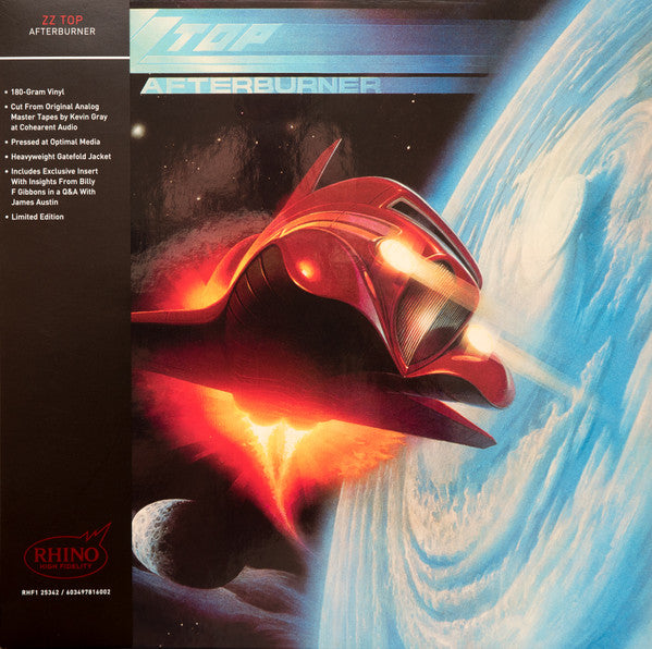 Zz Top – Afterburner (Rhino Hi-fi) (Rocktober) 🇺🇸
