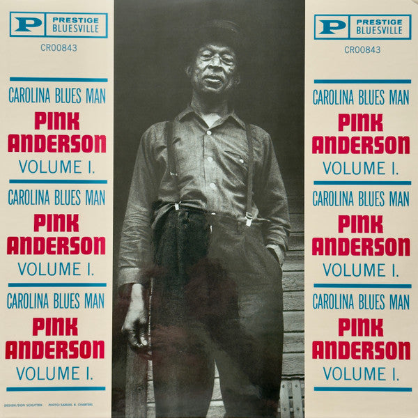 Pink Anderson – VOL. 1: Carolina Blues Man (Bluesville Acoustic Sounds Series) (180G) 🇺🇸