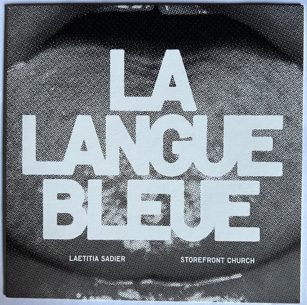 Laetitia & Storefront Church Sadier – La Langue Bleue 🇺🇸