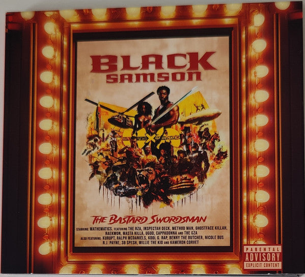 Wu-Tang Clan & DJ Mathematics – Black Samson, the Bastard Swordsman [CD Nuevo] 💿 🇺🇸