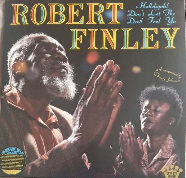 Robert Finley – Hallelujah! Don't Let the Devil Fool Ya (Yellow/Black Splatter Vinyl) 🇺🇸