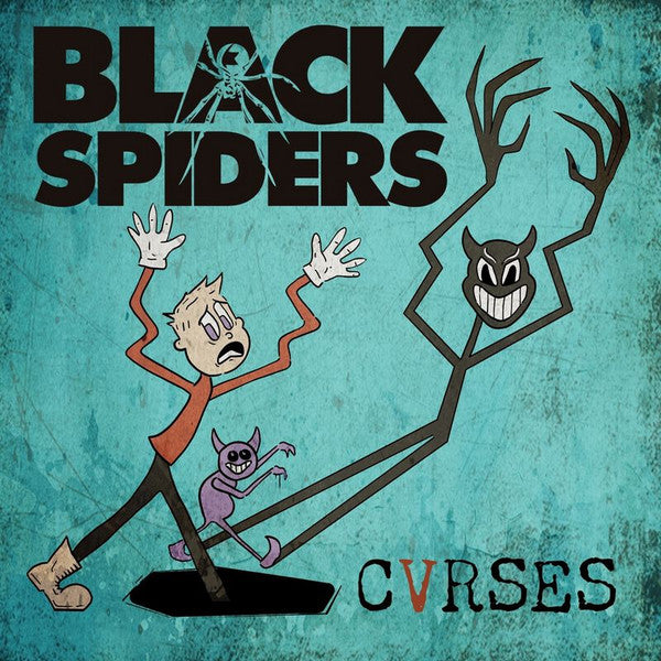 Black Spiders – Cvrses (White Vinyl) 🇺🇸