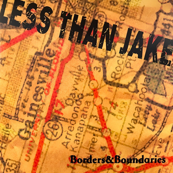 Less than Jake – Borders & Boundaries 25TH Anniversary (Yellow Vinyl/2LP) 🇺🇸