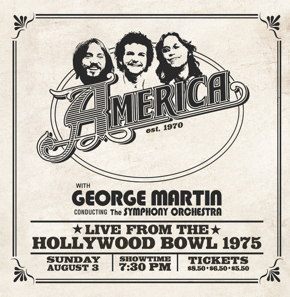 America – America: Live at the Hollywood Bowl 1975 (Ruby Red Vinyl/2LP) 🇺🇸