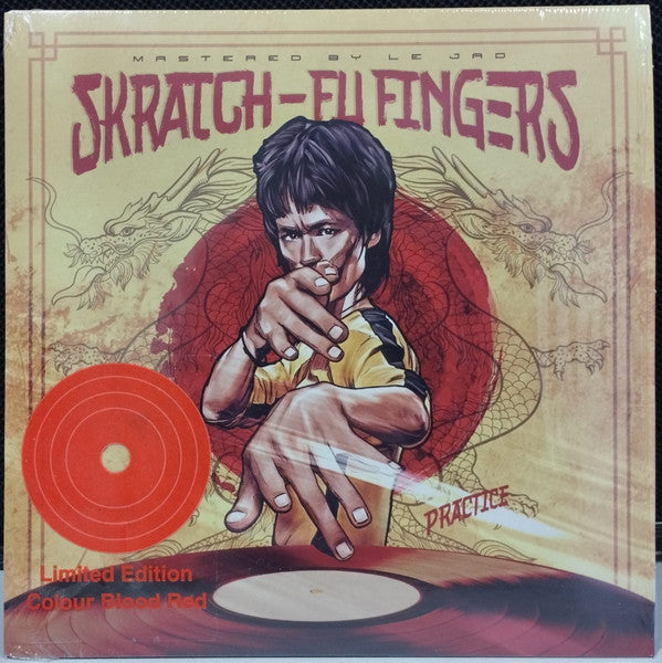 DJ T-kut – Skratch Fu-fingers Practice (Blood Red Vinyl) 🇺🇸