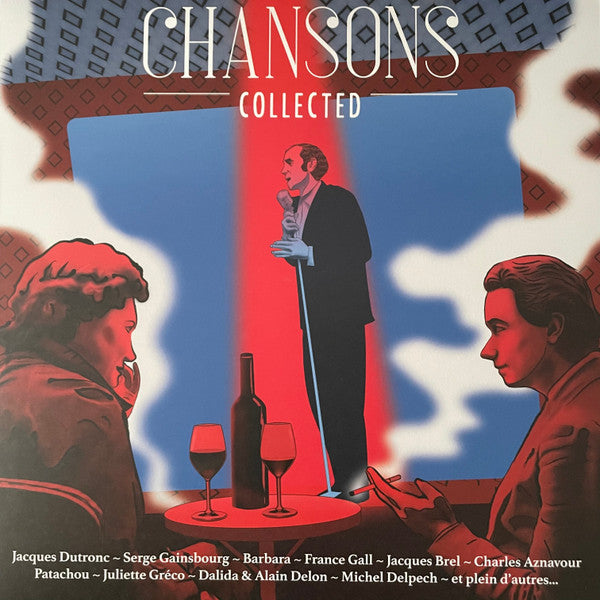 Various Artists – Chansons Collected (Limited/1 Red & 1 Blue Vinyl/180G/2LP) 🇺🇸