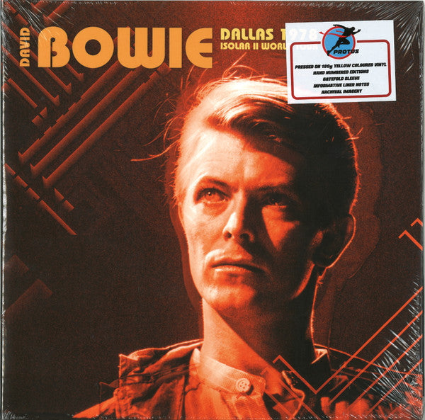 David Bowie – Dallas 1978 - Isolar II World Tour (2LP/Yellow Vinyl/Limited) 🇺🇸