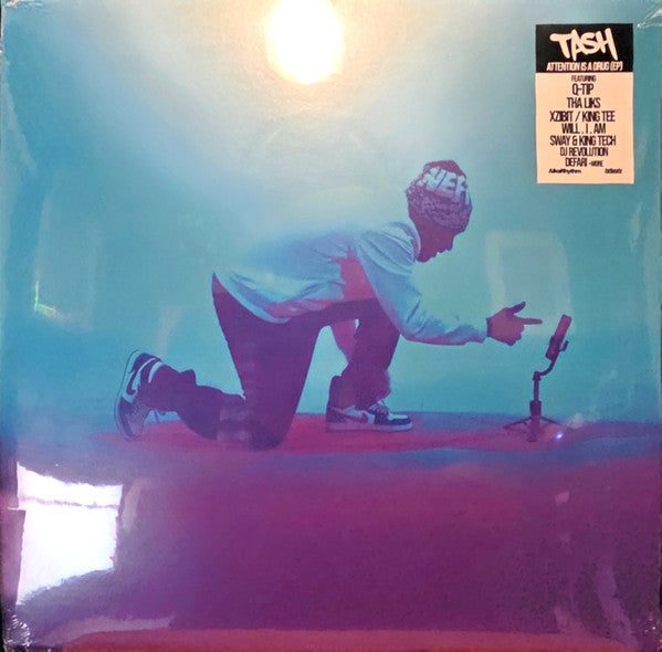Tash – Attention Is a Drug EP (Clear Glass Vinyl) 🇺🇸