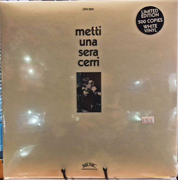 Franco Cerri – Metti Una Sera Cerri (Limited/180G/White Vinyl) 🇺🇸