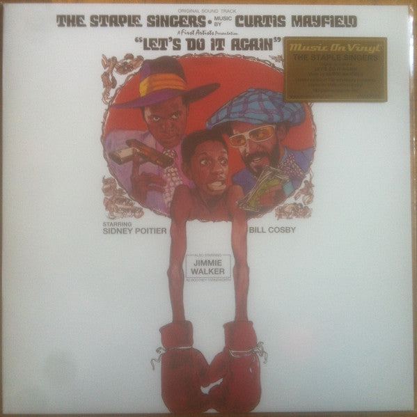 Staple Singers / Curtis Mayfield – Let's Do It Again OST (Limited/White Vinyl/180G/Numbered) 🇺🇸