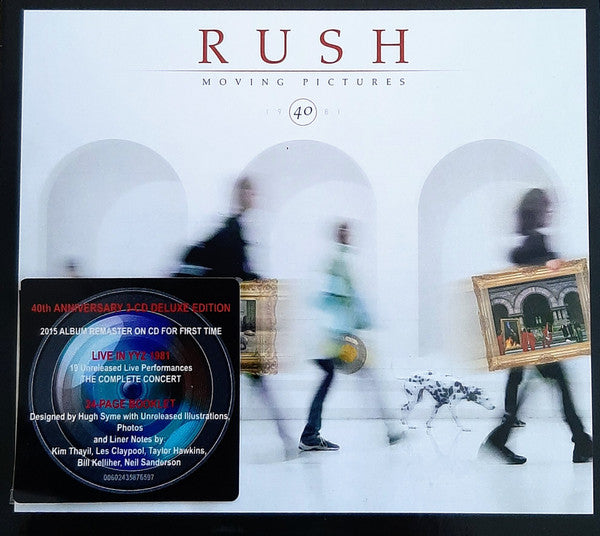 Rush – Moving Pictures (40th Anniversary/Deluxe/3CD) [CD Nuevo] 💿 🇺🇸