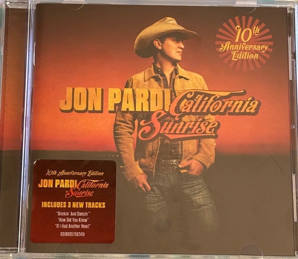 Jon Pardi – California Sunrise (10th Anniversary) [CD Nuevo] 💿 🇺🇸
