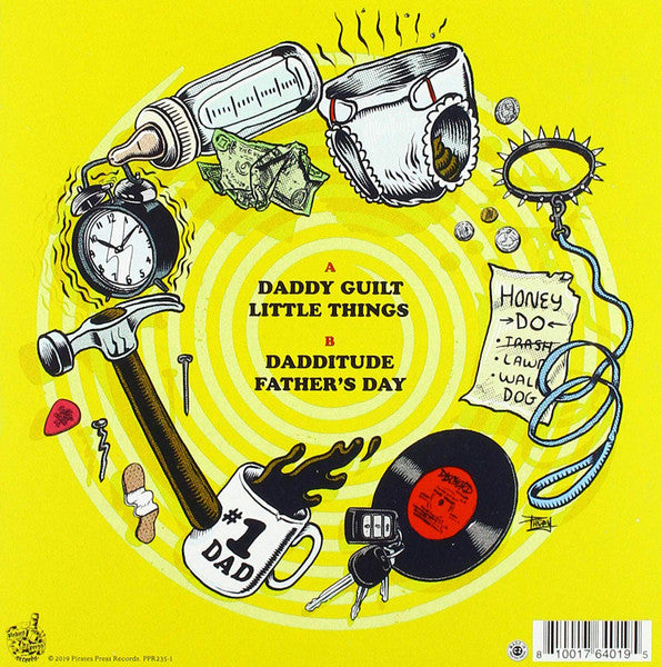 Dad Brains – Father's Day (Red 7INCH/DL) 🇺🇸