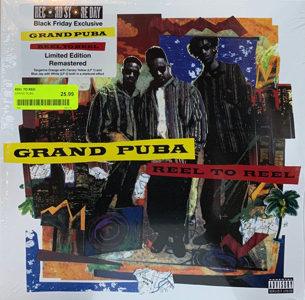 Grand Puba – Reel to Reel (2LP/Original Artwork/Remastered) (RSD) 🇺🇸