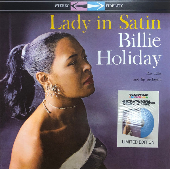 Billie Holiday – Lady in Satin (Limited/solid Blue Vinyl/180g) 🇺🇸